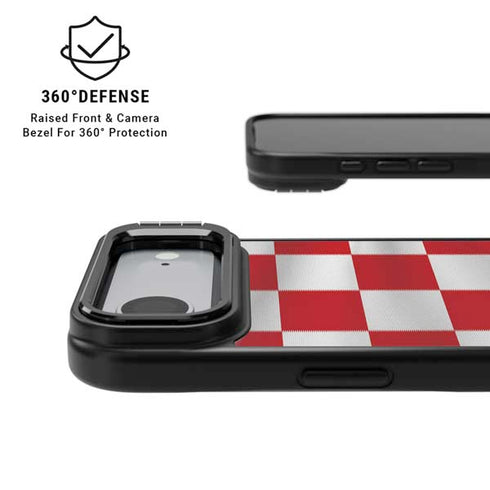 Croatia Soccer Flag iPhone 17 Air Kickstand Case