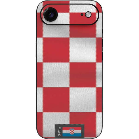 Croatia Soccer Flag iPhone 17 Air Skin
