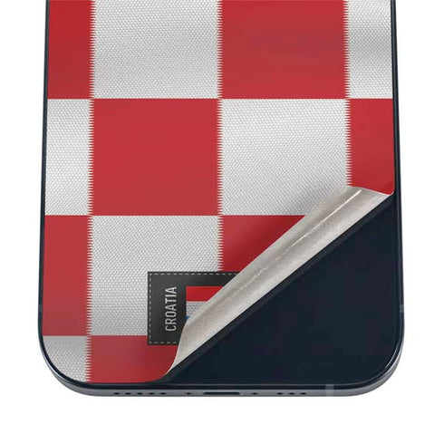 Croatia Soccer Flag iPhone 17 Pro Max Skin