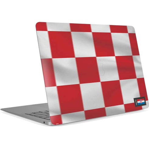Croatia Soccer Flag Apple MacBook Air Skin