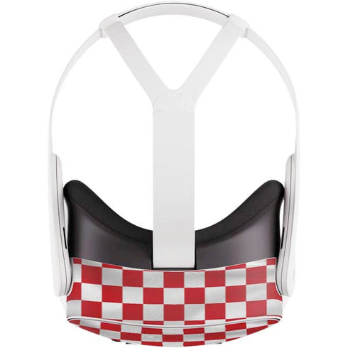 Croatia Soccer Flag Meta Quest 3S Skin