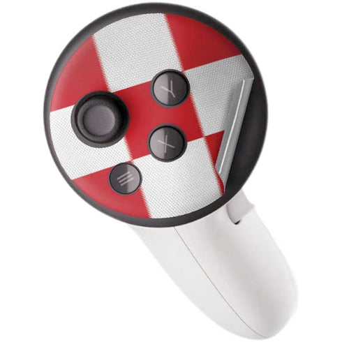 Croatia Soccer Flag Meta Quest 3S Skin