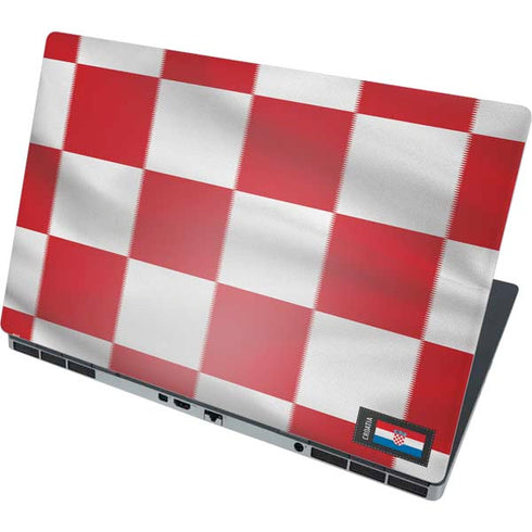 Croatia Soccer Flag Dell Precision Skin