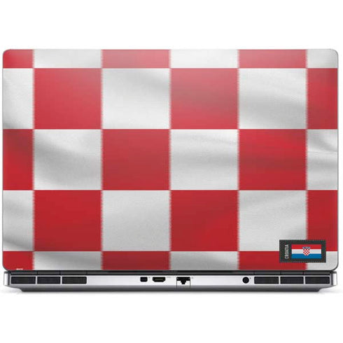 Croatia Soccer Flag Dell Precision Skin