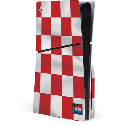 Croatia Soccer Flag PlayStation PS5 Skins