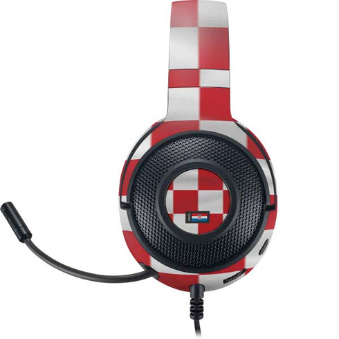 Croatia Soccer Flag Razer Kraken X Skin