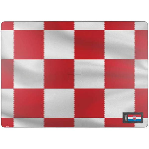 Croatia Soccer Flag Surface Laptop 7 13.8in Skin