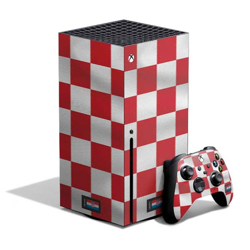 Croatia Soccer Flag Xbox Series X Skins