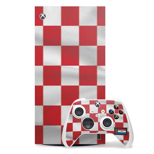 Croatia Soccer Flag Xbox Series X Skins