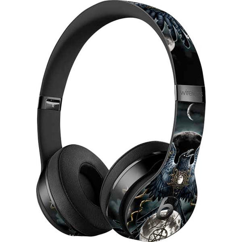 Crow and Moon Phases by Sarah Richter Beats Solo 3 Wireless Skin