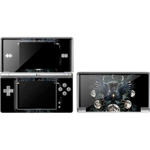 Crow and Moon Phases by Sarah Richter Nintendo Skins
