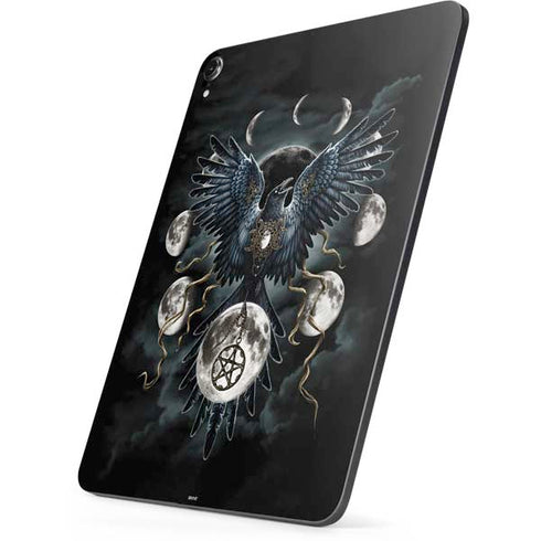 Crow and Moon Phases by Sarah Richter Apple iPad Pro Skin