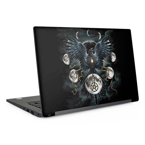 Crow and Moon Phases by Sarah Richter Dell Latitude Skin