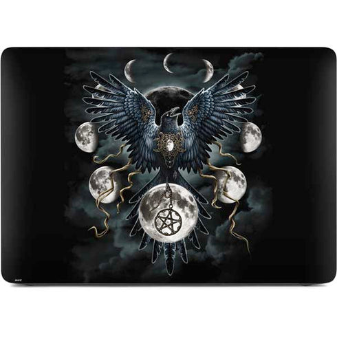 Crow and Moon Phases by Sarah Richter Apple MacBook Air Skin