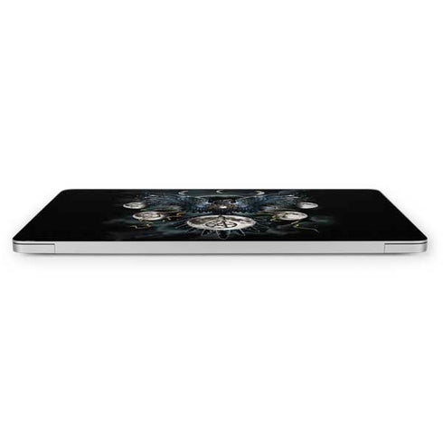 Crow and Moon Phases by Sarah Richter Apple MacBook Pro 16-inch Skin
