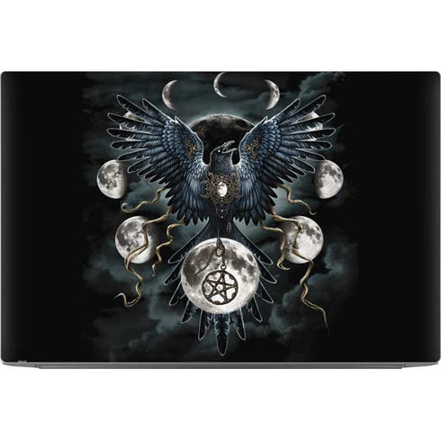 Crow and Moon Phases by Sarah Richter Dell XPS Skin