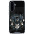 Crow and Moon Phases by Sarah Richter Galaxy A36 5G Clear Case