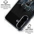 Crow and Moon Phases by Sarah Richter Galaxy A36 5G Clear Case