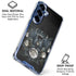 Crow and Moon Phases by Sarah Richter Galaxy S25 Clear Case