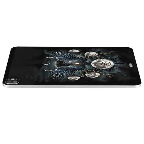 Crow and Moon Phases by Sarah Richter iPad Pro 13in M4 (2024) Skin