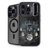 Crow and Moon Phases by Sarah Richter iPhone 13 Pro Kickstand Case