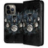 Crow and Moon Phases by Sarah Richter iPhone 13 Pro Max Folio Case