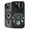 Crow and Moon Phases by Sarah Richter iPhone 14 Plus Kickstand Case