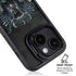 Crow and Moon Phases by Sarah Richter iPhone 14 Plus Kickstand Case