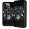 Crow and Moon Phases by Sarah Richter iPhone 14 Pro Folio Case
