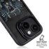 Crow and Moon Phases by Sarah Richter iPhone 15 Kickstand Case