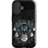 Crow and Moon Phases by Sarah Richter iPhone 16 Impact Case