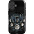 Crow and Moon Phases by Sarah Richter iPhone 16 Magsafe Impact Case