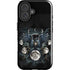 Crow and Moon Phases by Sarah Richter iPhone 16 Plus Impact Case