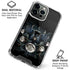 Crow and Moon Phases by Sarah Richter iPhone 16 Pro Clear Case