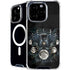 Crow and Moon Phases by Sarah Richter iPhone 16 Pro Max MagSafe Case