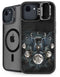 Crow and Moon Phases by Sarah Richter iPhone 16e Kickstand Case