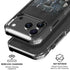Crow and Moon Phases by Sarah Richter iPhone 18 Pro Clear Case