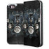Crow and Moon Phases by Sarah Richter iPhone 7 Folio Case