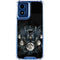 Crow and Moon Phases by Sarah Richter Moto G 5G (2024) Clear Case