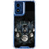 Crow and Moon Phases by Sarah Richter Moto G Play 4G (2024) Clear Case