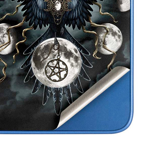 Crow and Moon Phases by Sarah Richter Moto G Play 4G (2024) Skin