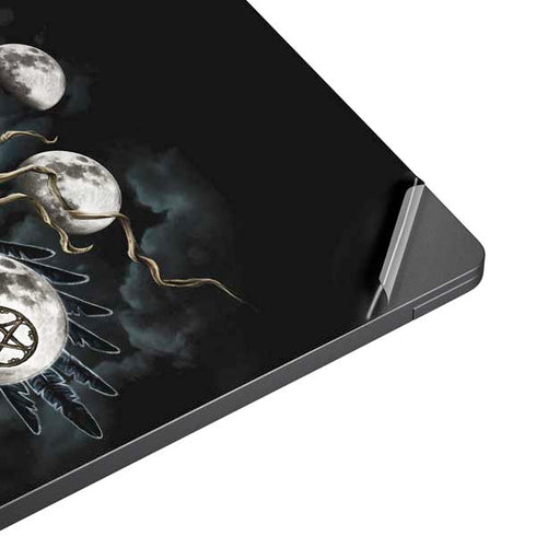 Crow and Moon Phases by Sarah Richter Surface Laptop 7 15in Skin