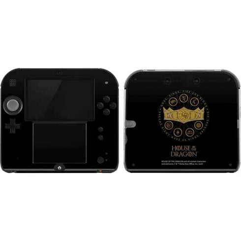 HBO House of the Dragon Crown and Sigils Nintendo Skins