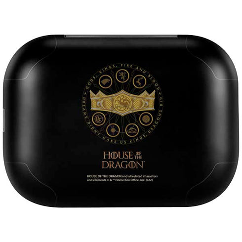 HBO House of the Dragon Crown and Sigils Amazon Echo Buds Skin