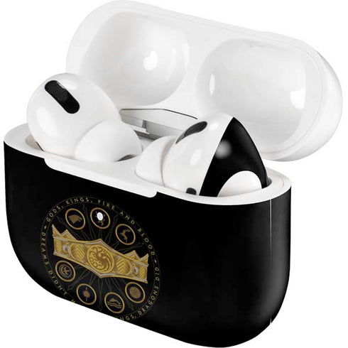HBO House of the Dragon Crown and Sigils Apple AirPods Pro Skin