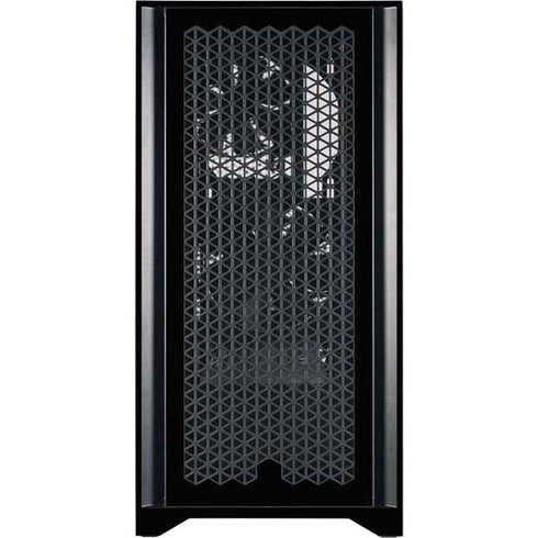 HBO House of the Dragon Crown and Sigils Corsair 4000D Tempered Glass Mid-Tower ATX Case Skin