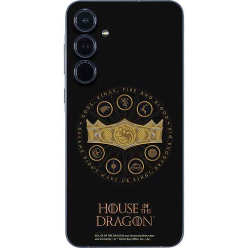 HBO House of the Dragon Crown and Sigils Galaxy A35 5G Skin