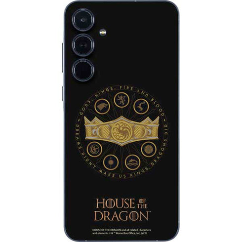 HBO House of the Dragon Crown and Sigils Galaxy A36 5G Skin