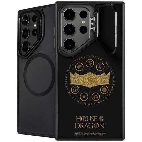 HBO House of the Dragon Crown and Sigils Galaxy S24 Ultra Kickstand Case