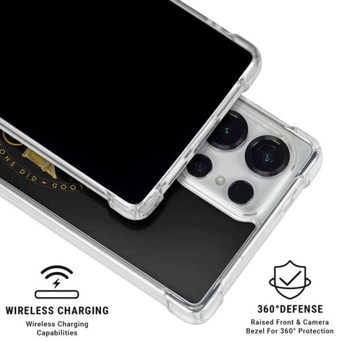 HBO House of the Dragon Crown and Sigils Galaxy S25 Ultra Clear Case